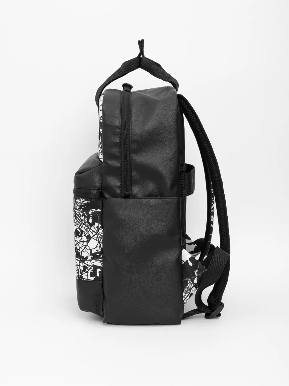 GARD Capkan Backpack | eco -spiral kyiv map 1/24 black