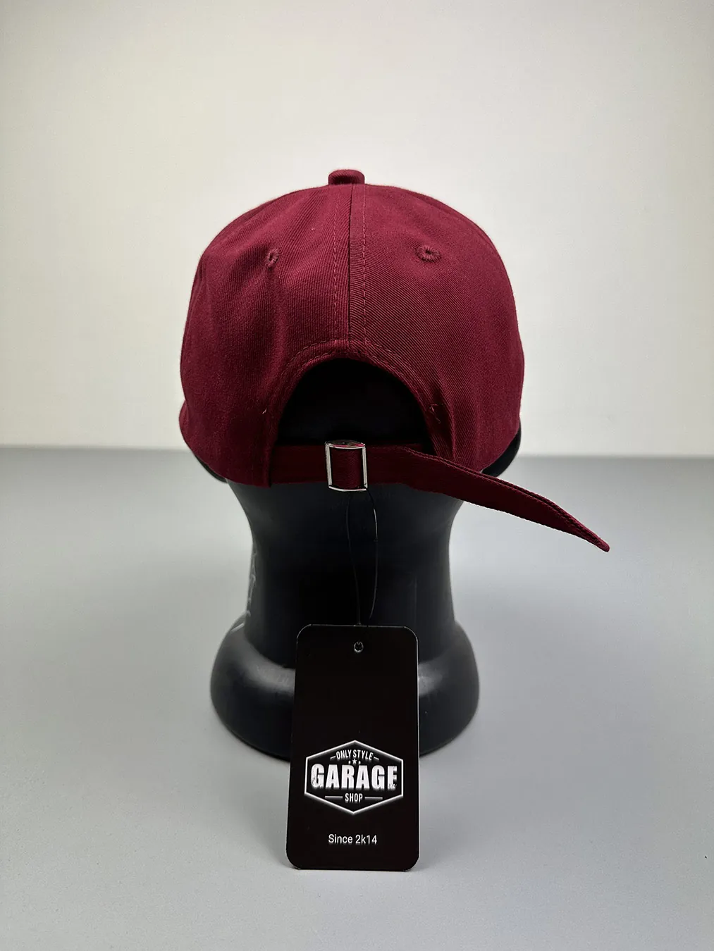 Basebol Noname White Loge Sigzag Burgundy