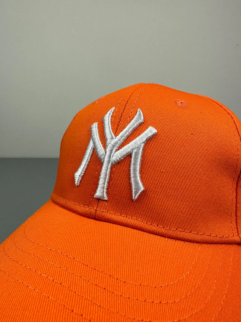 Basebol Noname White Ledo Ny Orange