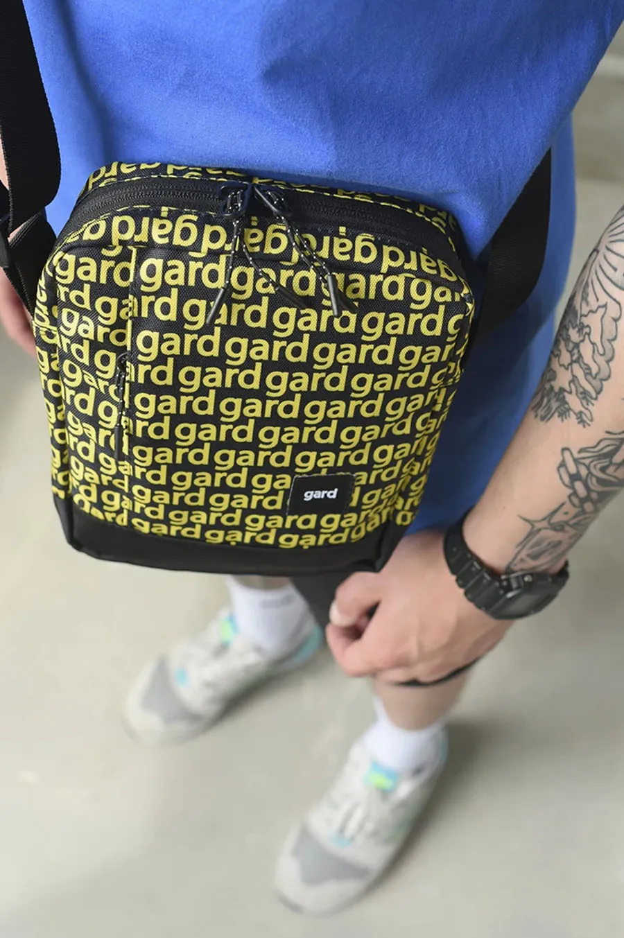 Messenger Gard Bag over the shoulder Copyleator | gard yellow 2/22 black