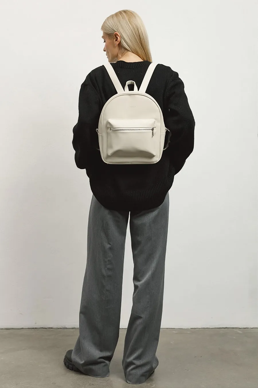 Harvest's backpack mini 01 matte, milk milk