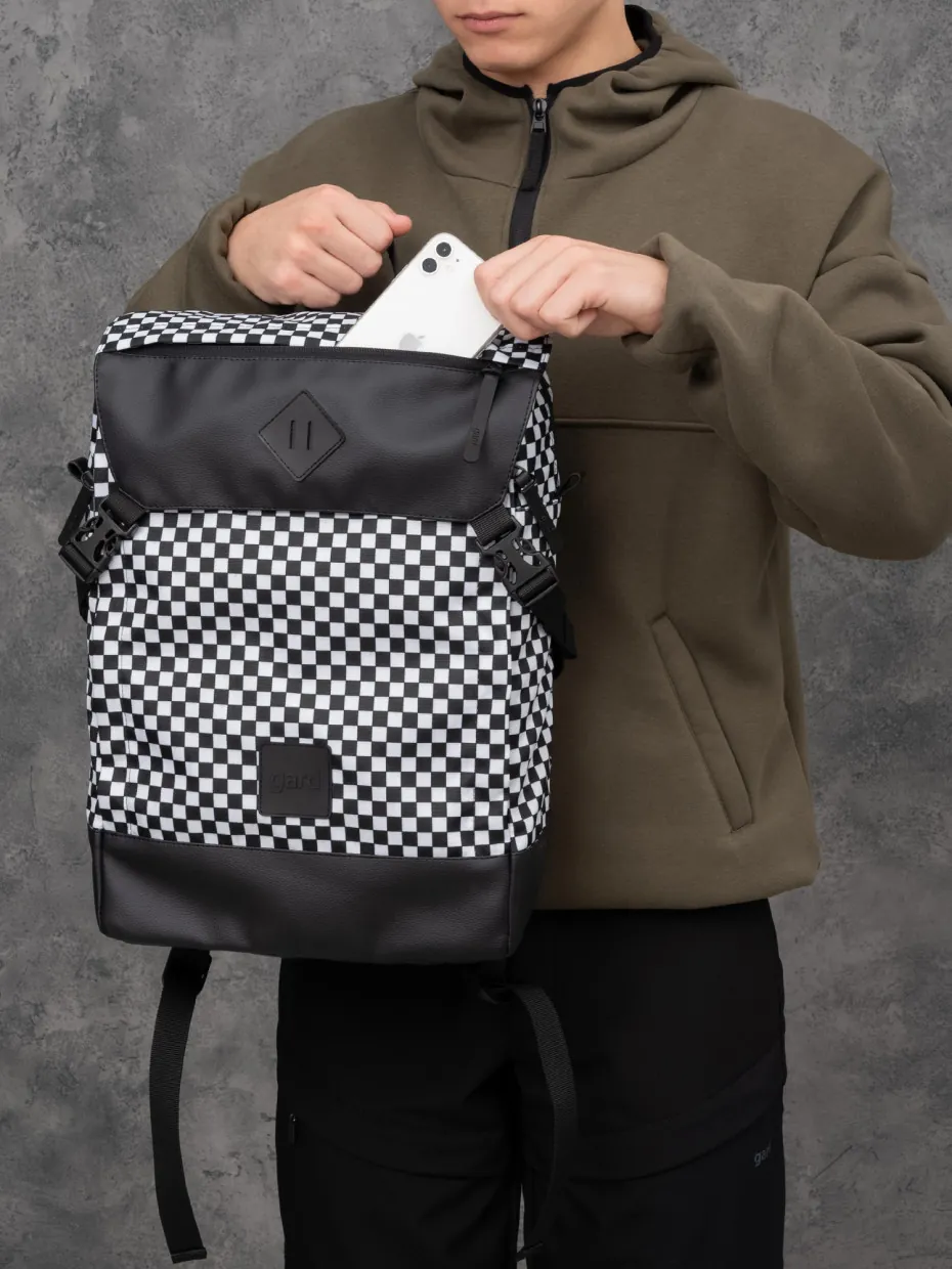 GARD CAMPING-2 backpack | chessboard 3/23 black