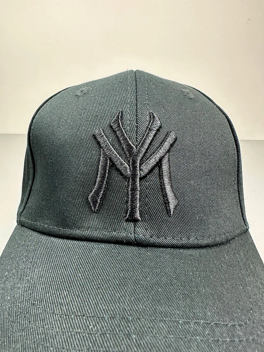 Baseball Noname Black Logo Ny Black