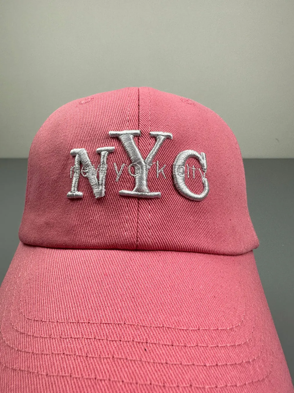 Noname nyc baseball cap pink