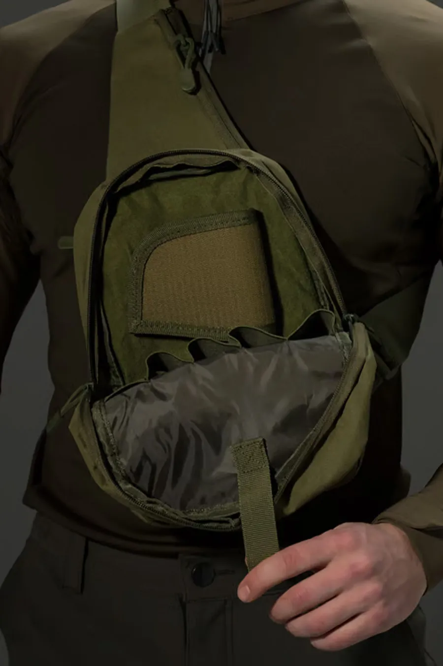 Messenger Bezet Holster Khaki