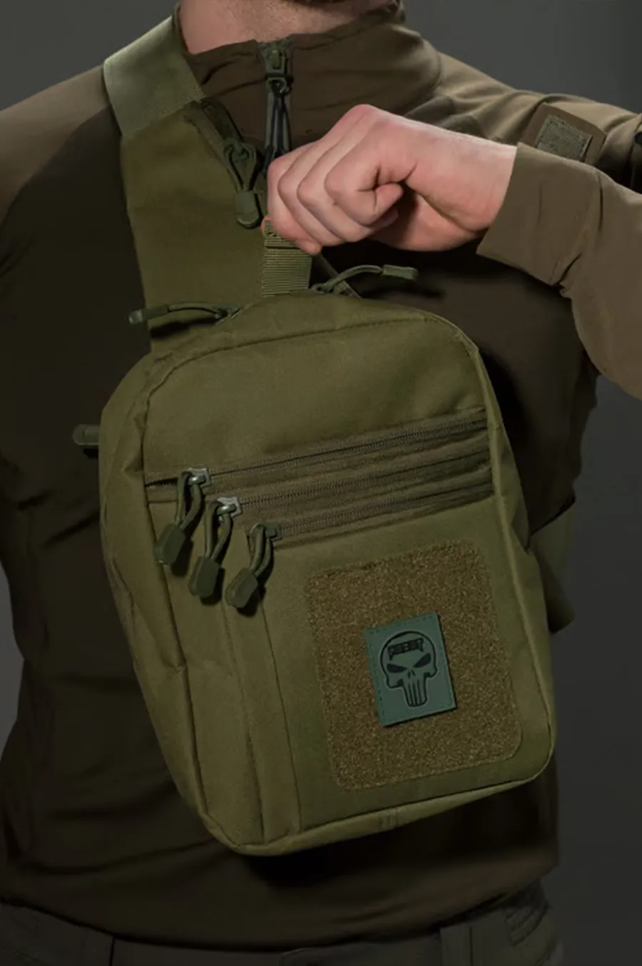 Messenger Bezet Holster Khaki