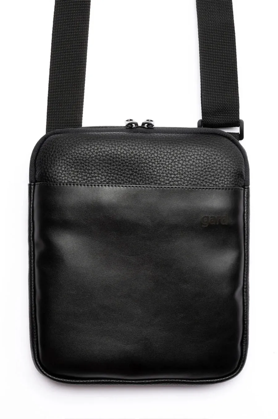 Gard Porto Messenger | eco -skin Textured -glosser 3/24 Color - Black