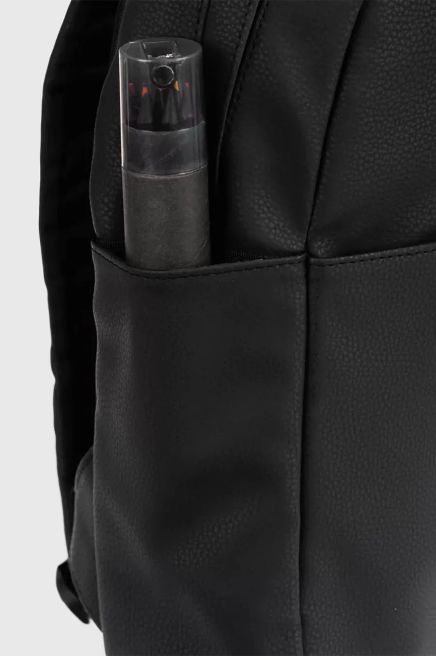 Harvest's backpack minimum eco -skin, black