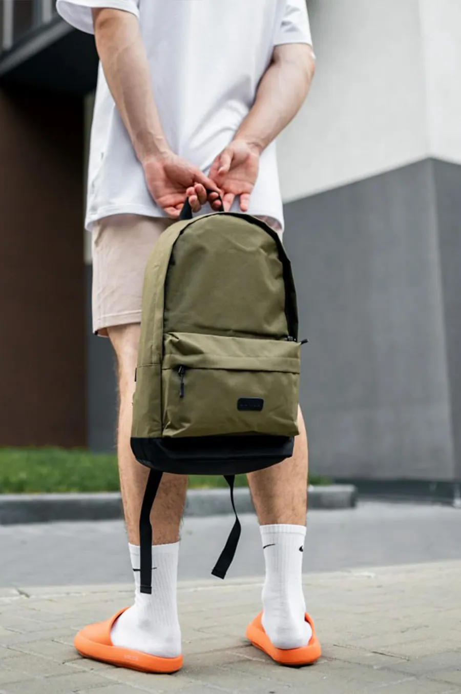 South City backpack, khaki color