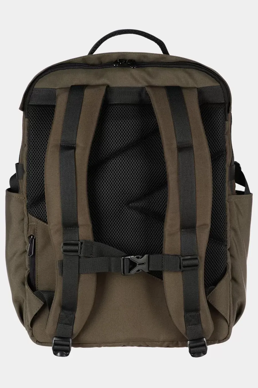 Harvest's backpack control of Peck polyester, khaki color