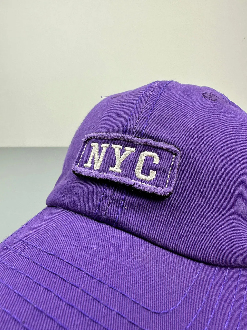 Noname Nyc purple baseball cap