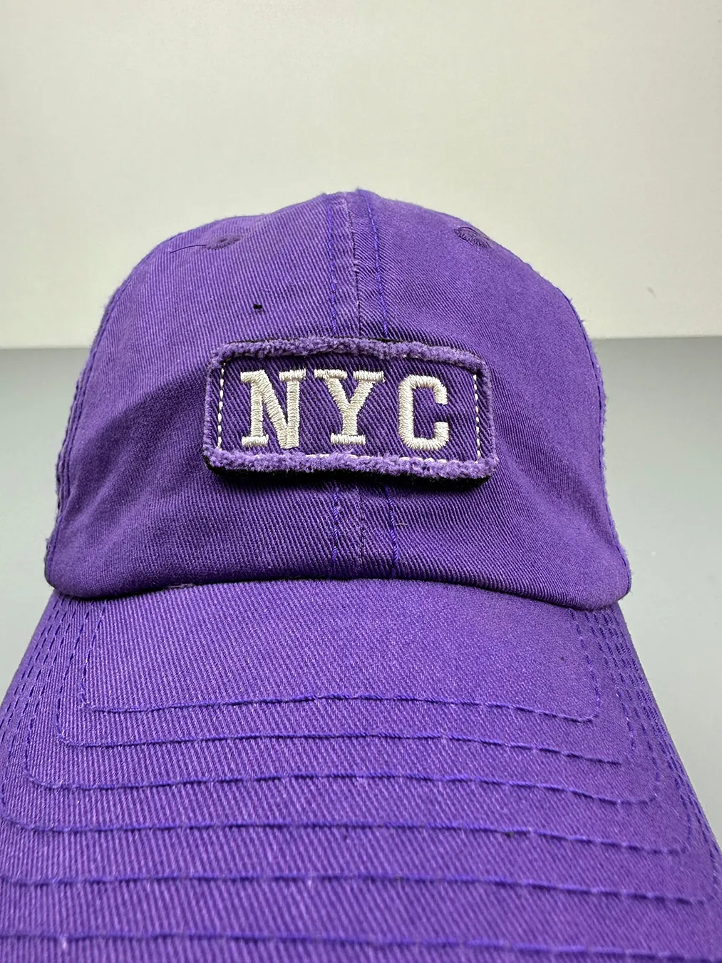 Noname Nyc purple baseball cap