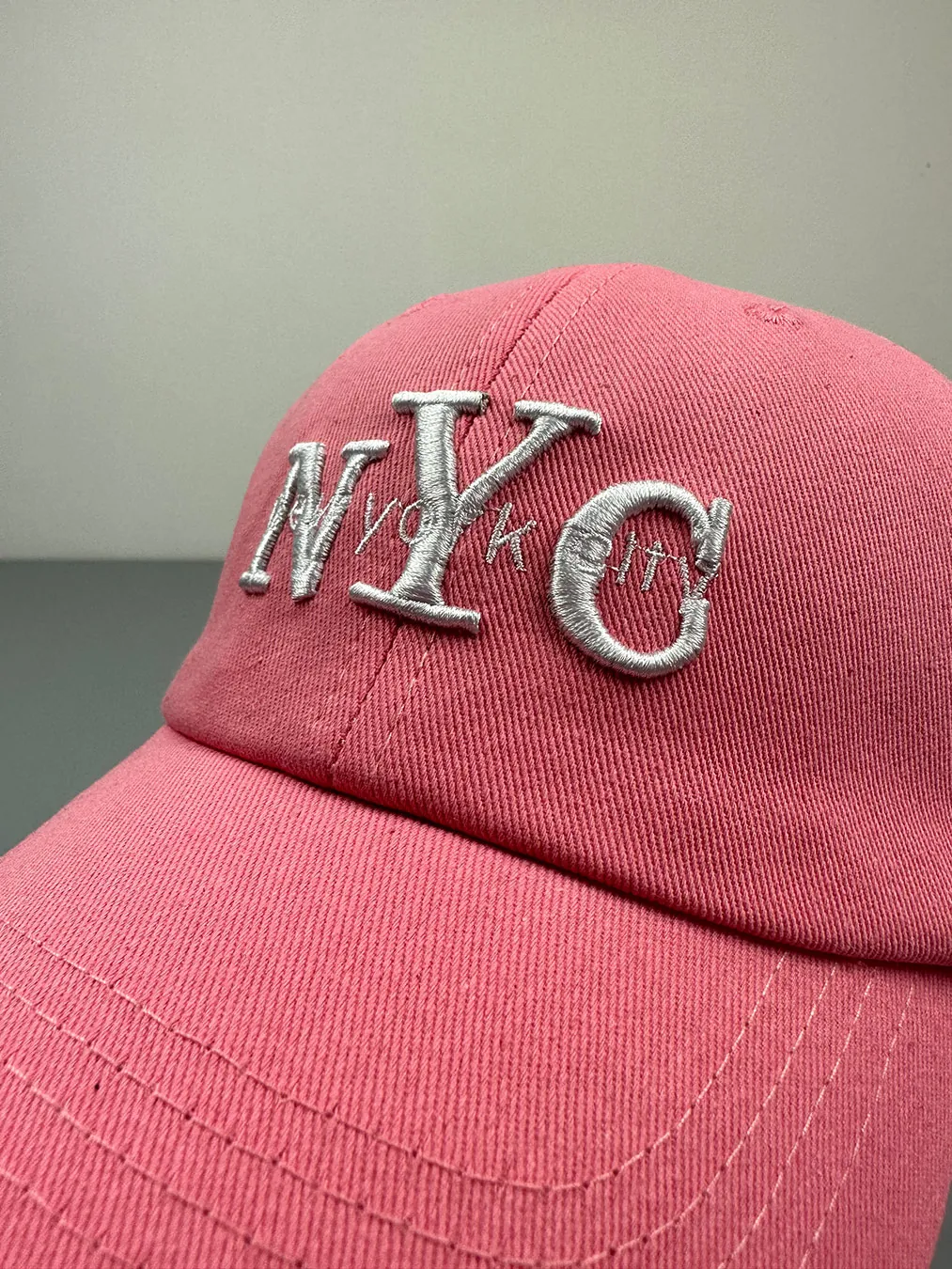 Noname nyc baseball cap pink