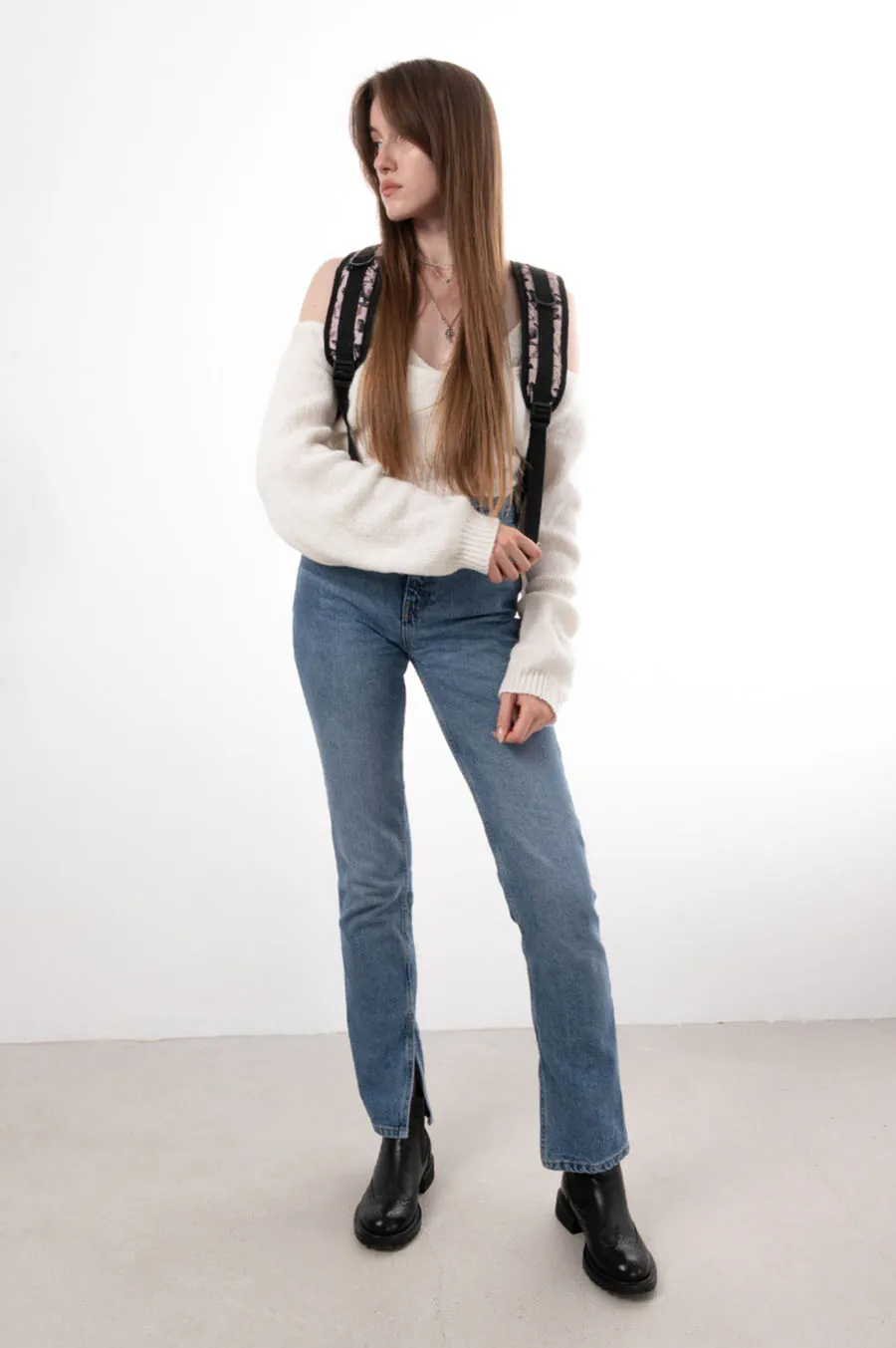 Рюкзак GARD MIKKI екошкіра vintage flowers 2/24 Чорний