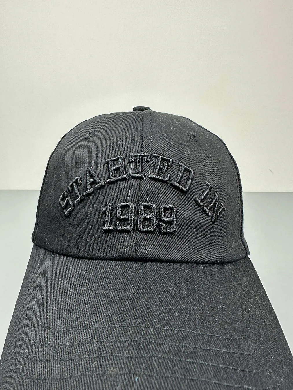 Бейсболка Noname STARTED IN 1989 Чорний