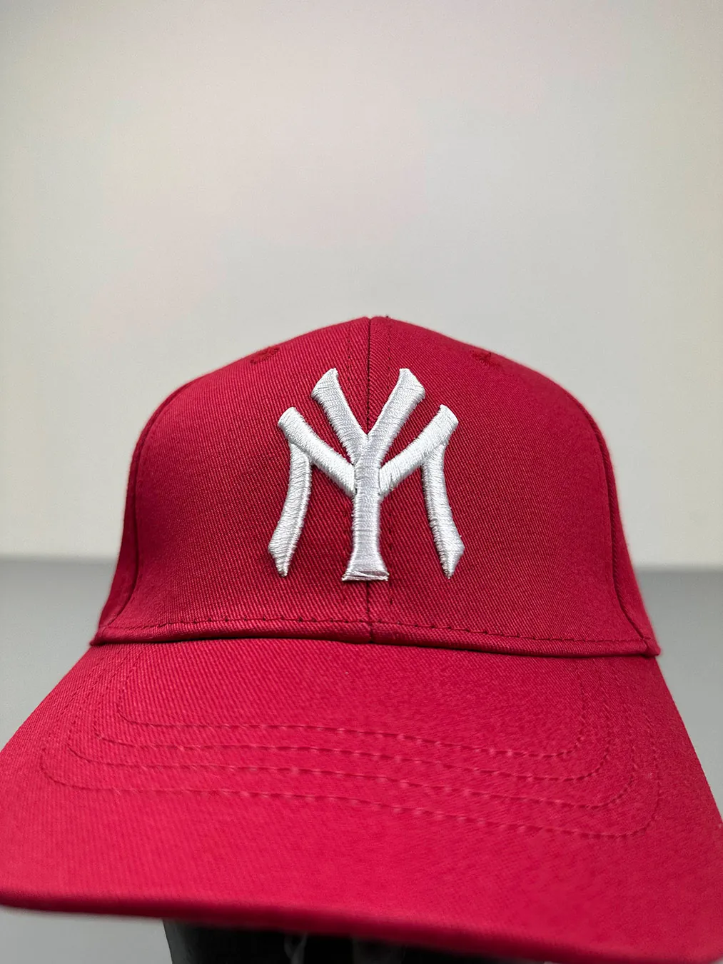 Basebol Noname White Lord Ny Burgundy