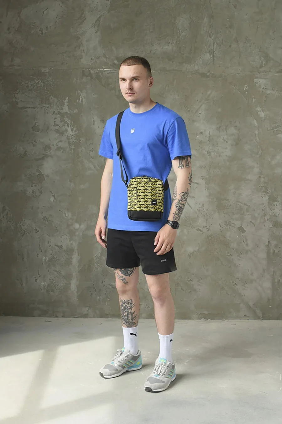 Messenger Gard Bag over the shoulder Copyleator | gard yellow 2/22 black