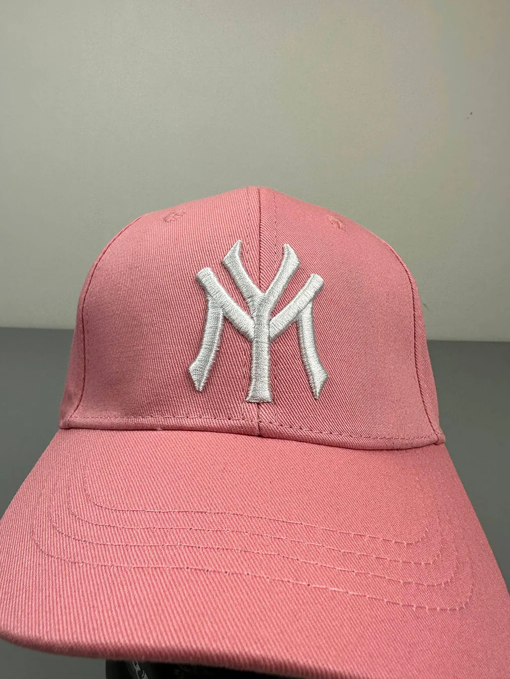 Baseball Noname White Log Ny Pink