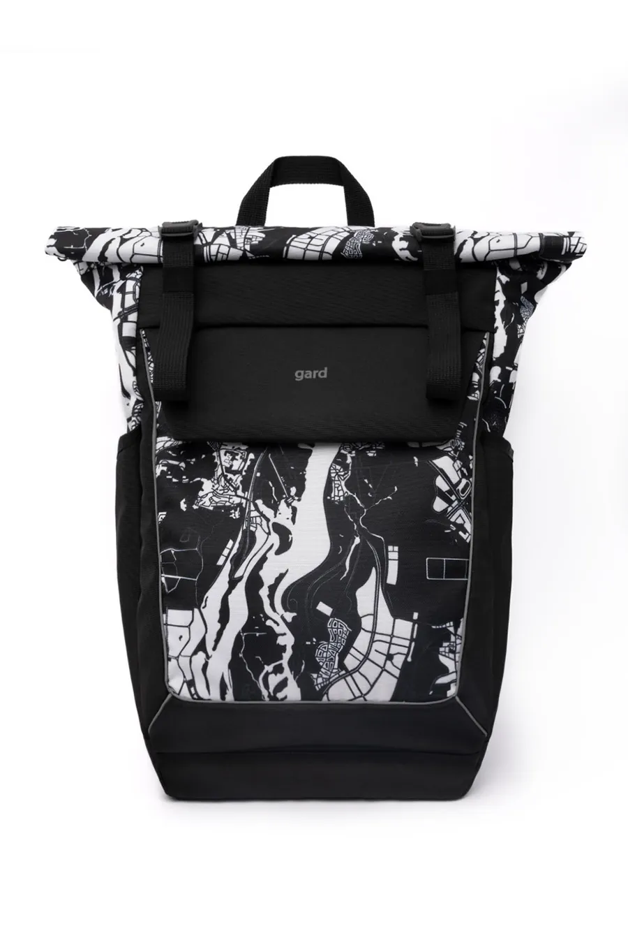 Gard Triangle Basis Backpack | Kyiv map 2/24 black