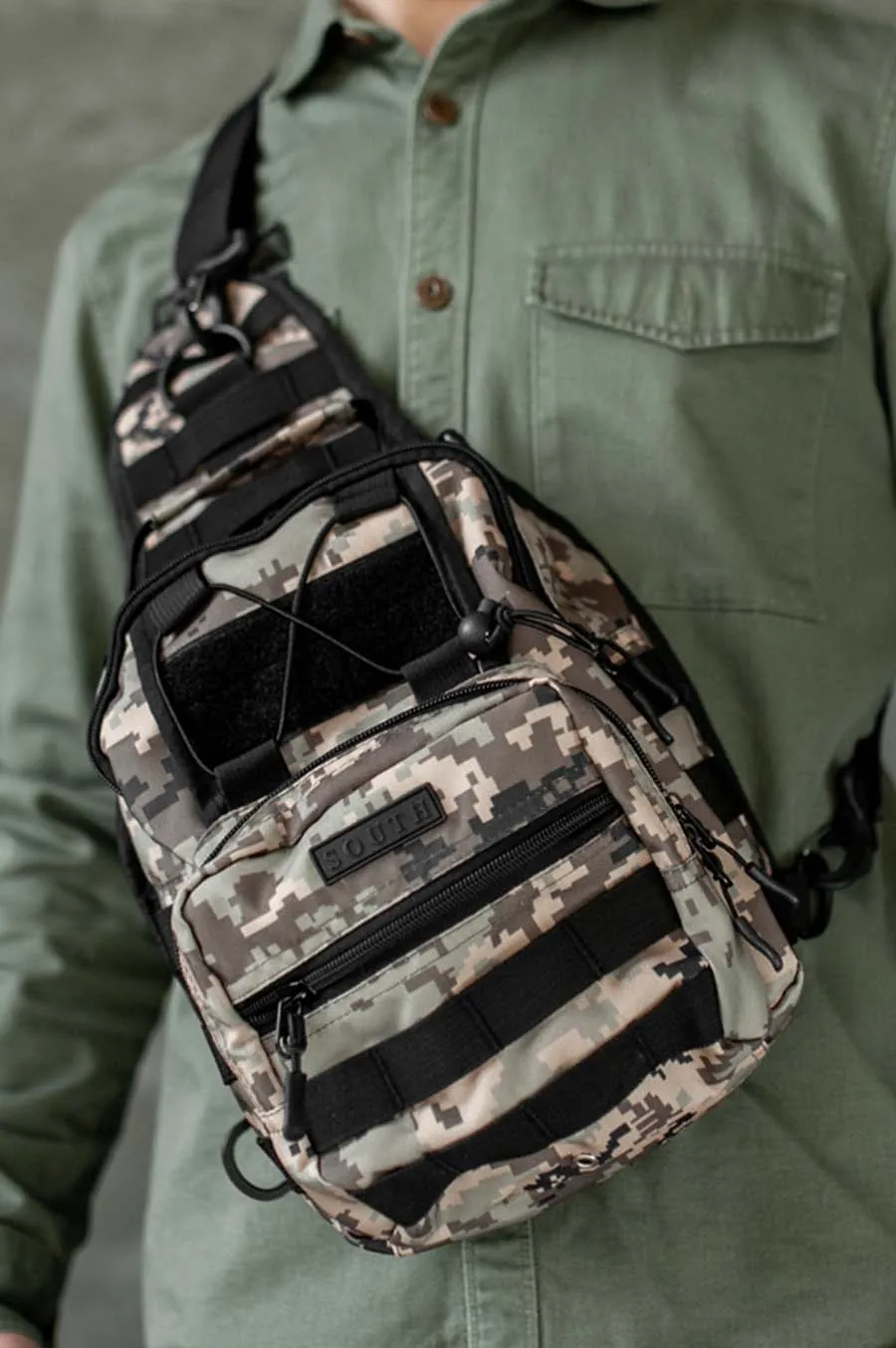 Messenger South Tactic 2.0 Pixel Camo