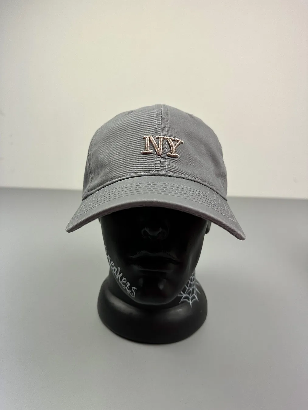 Basebol Noname Golden Logo Ny Gray