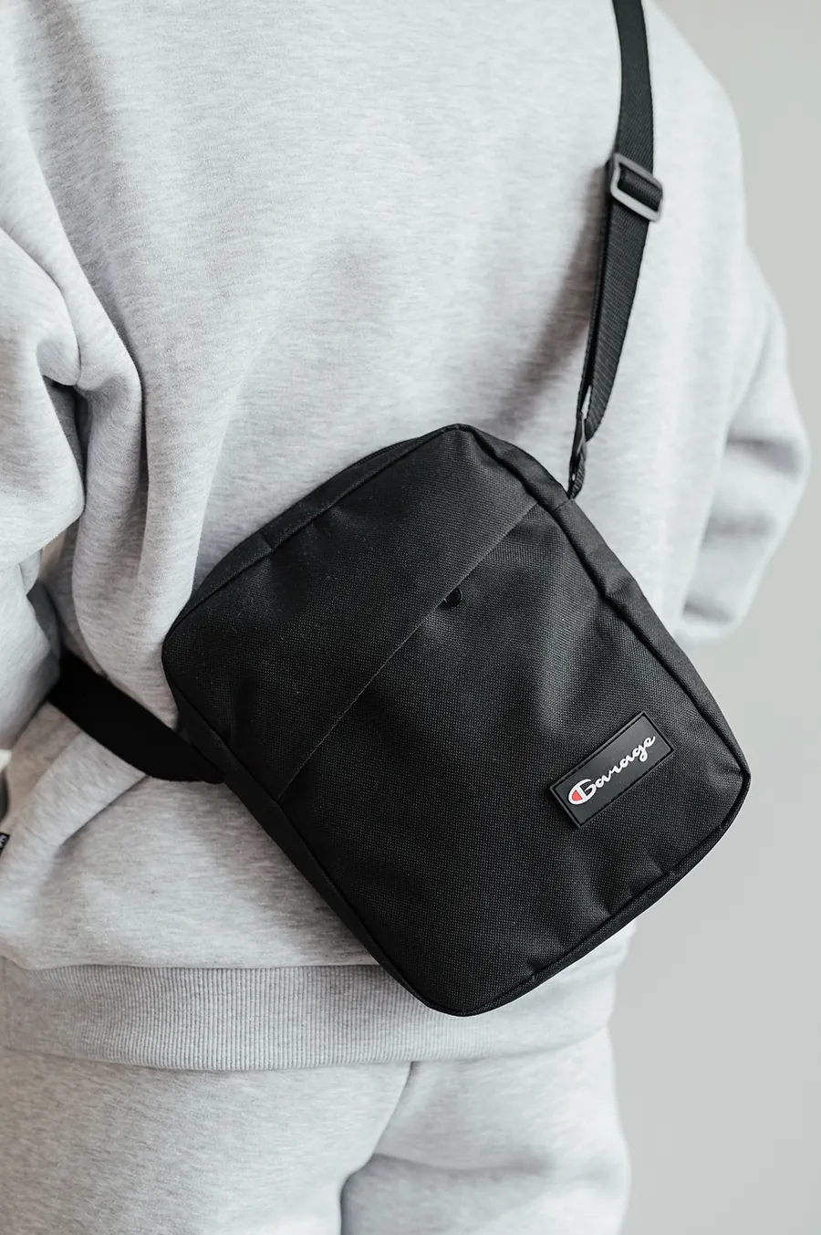 Мессенджер GARAGE Blck Champ Чорний