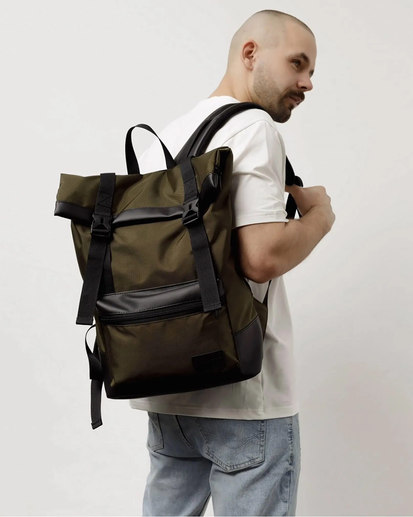 Harvest Rolle Khaki's Backpack