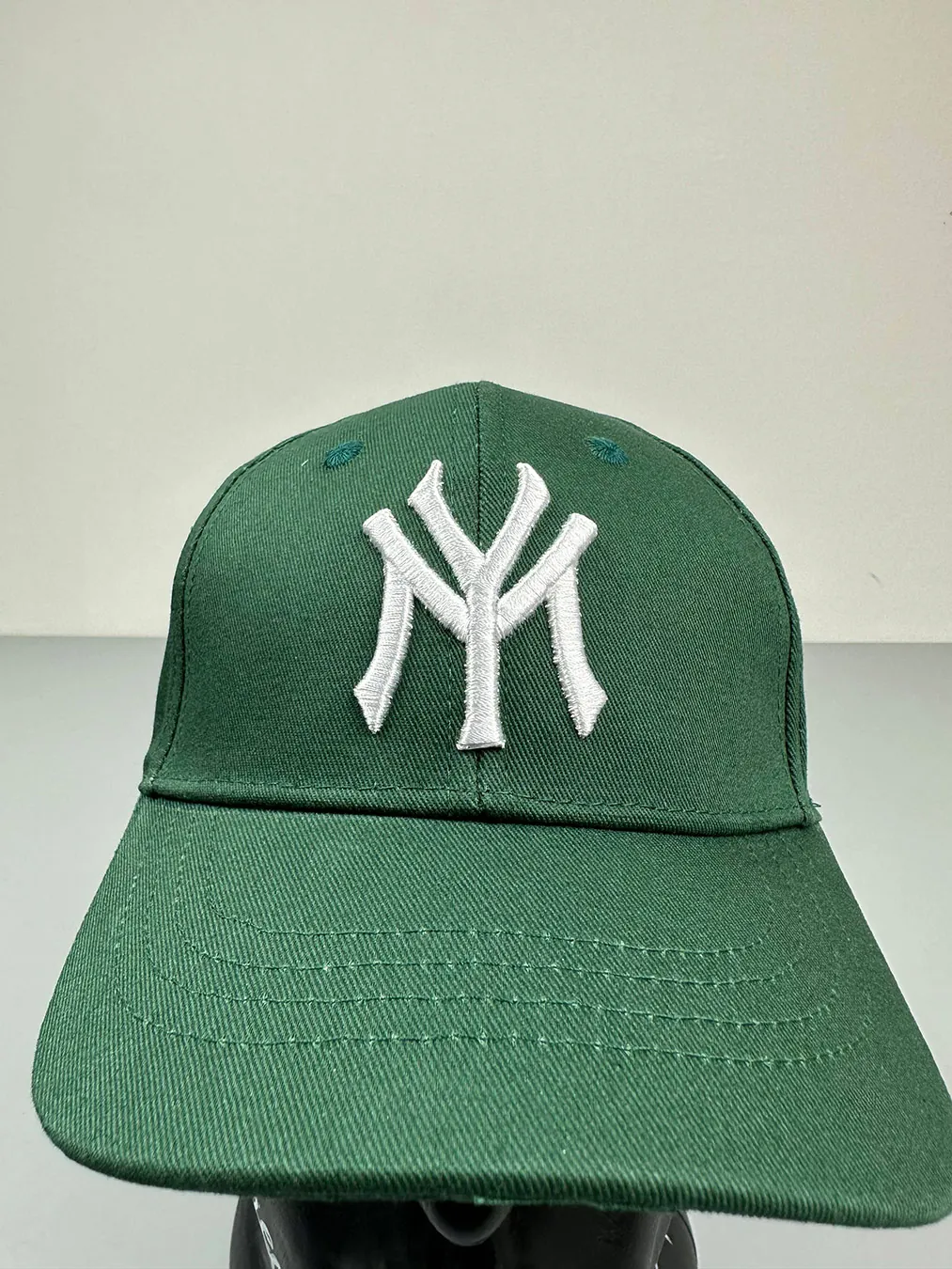 Baseball Noname White Log Ny Green