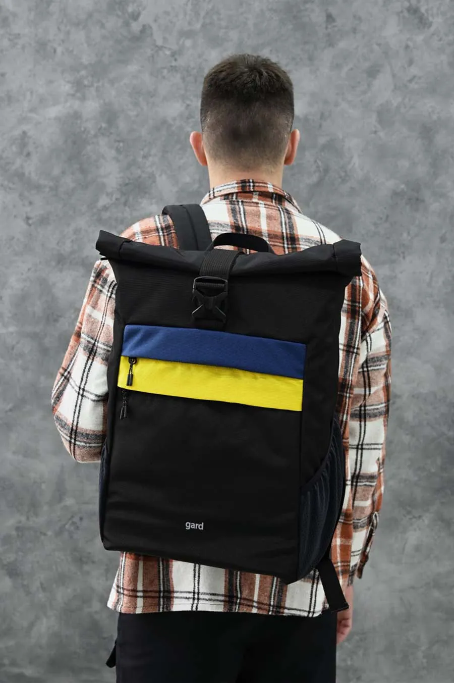 GARD GARD GARD | Flag of Ukraine | Cordura 4/22 Black