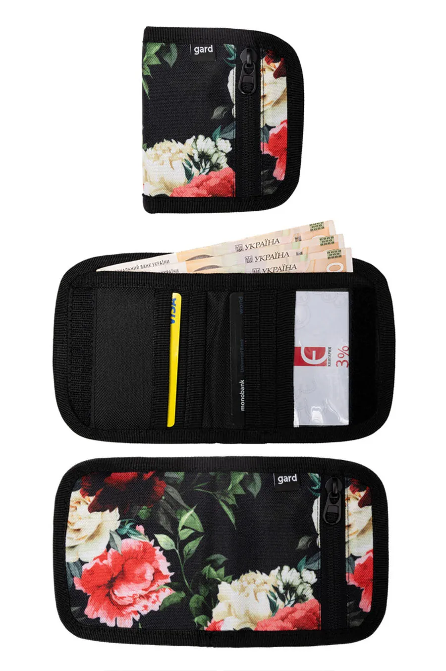 Purse Gard G-2 | Flowers 3/24 black