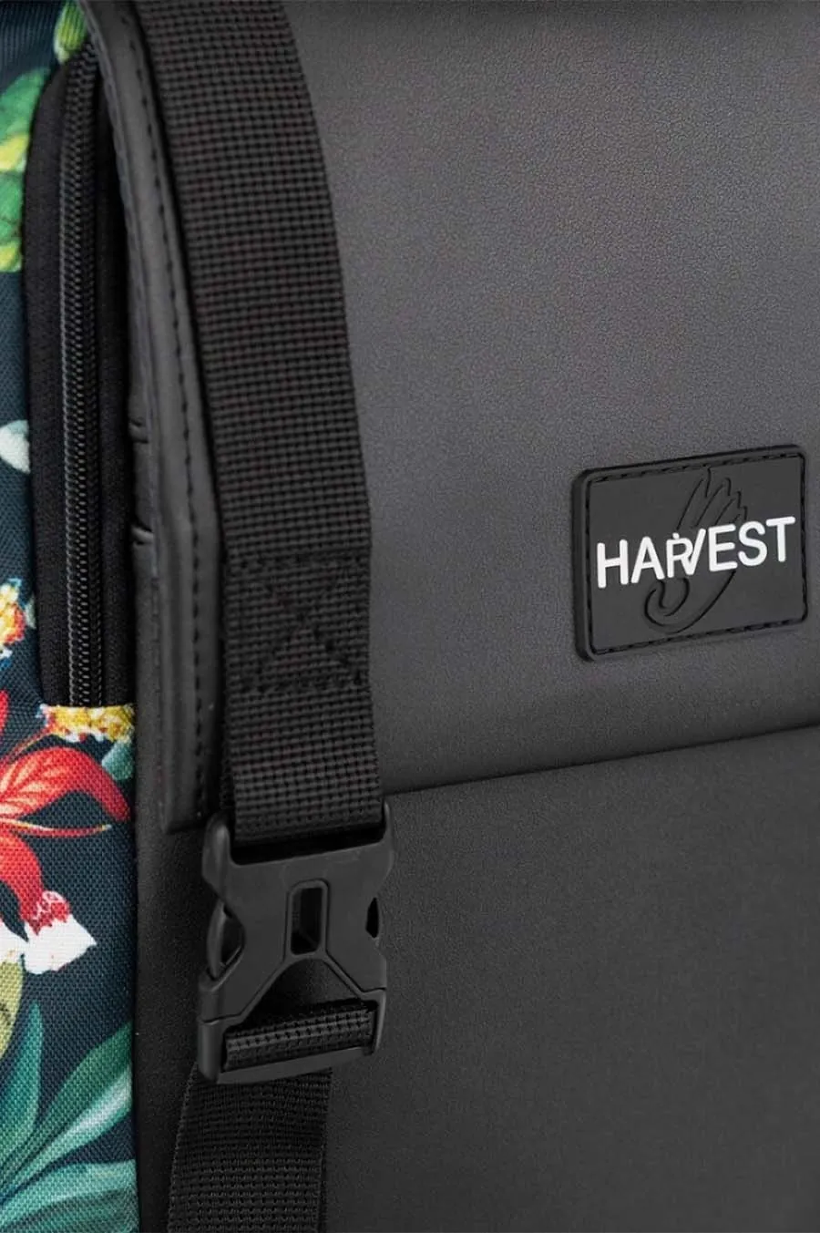 Harvest Airline Backpack, Print ornament Flowers