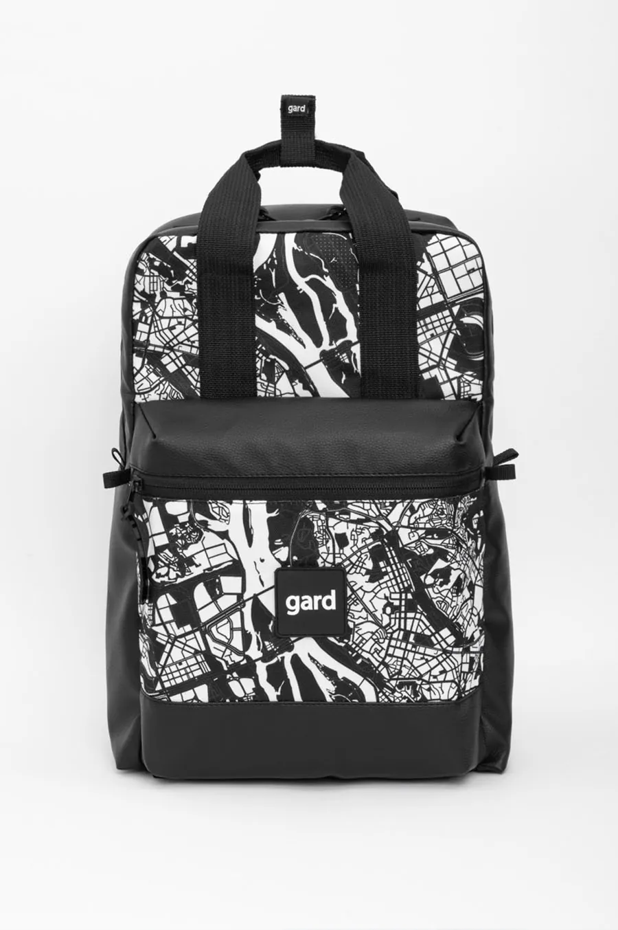 GARD Capkan Backpack | eco -spiral kyiv map 1/24 black