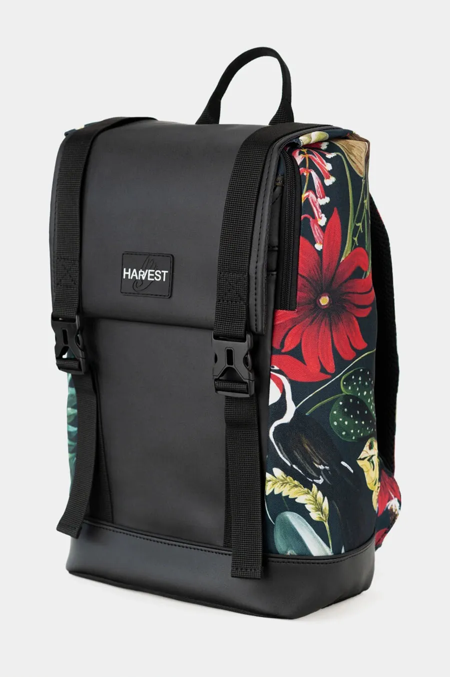 Harvest Airline Backpack, Print ornament Flowers