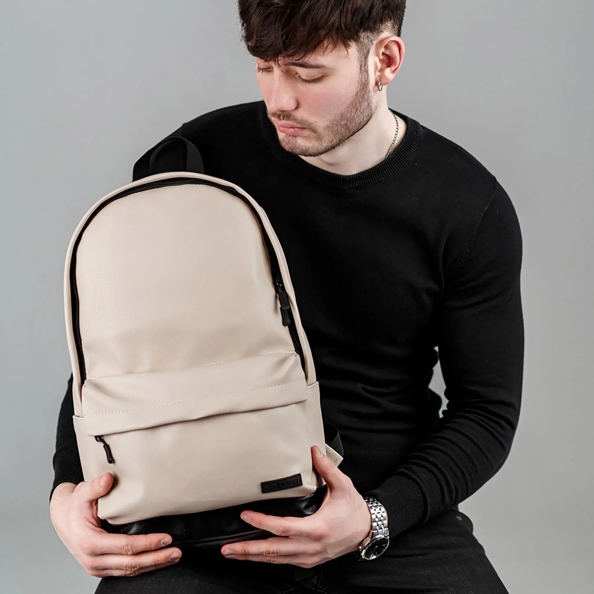 Рюкзак SOUTH Classic Beige Бежевий