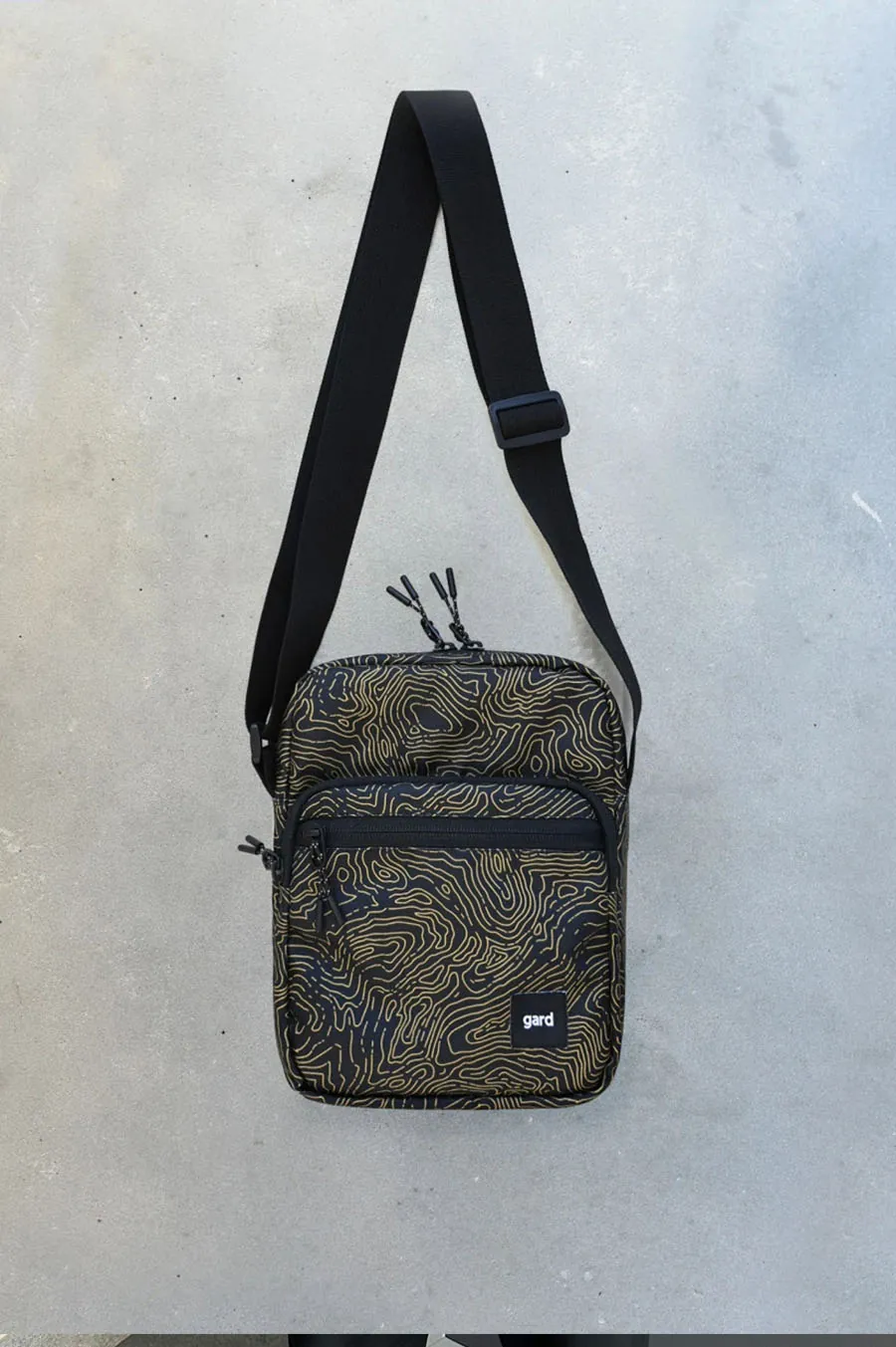 Messenger Gard Bag over Dual 2 | Geolocation 3/22 Black