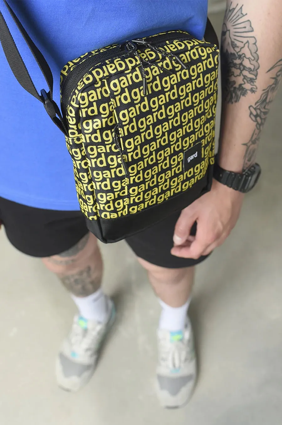 Messenger Gard Bag over the shoulder Copyleator | gard yellow 2/22 black