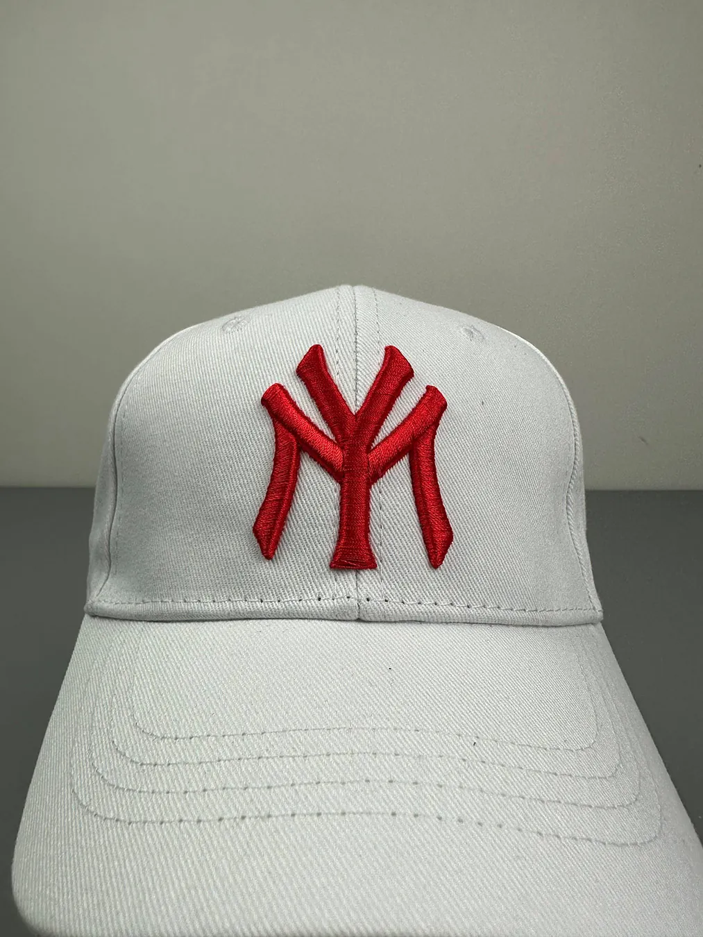 Noname Basebol red logo ny white