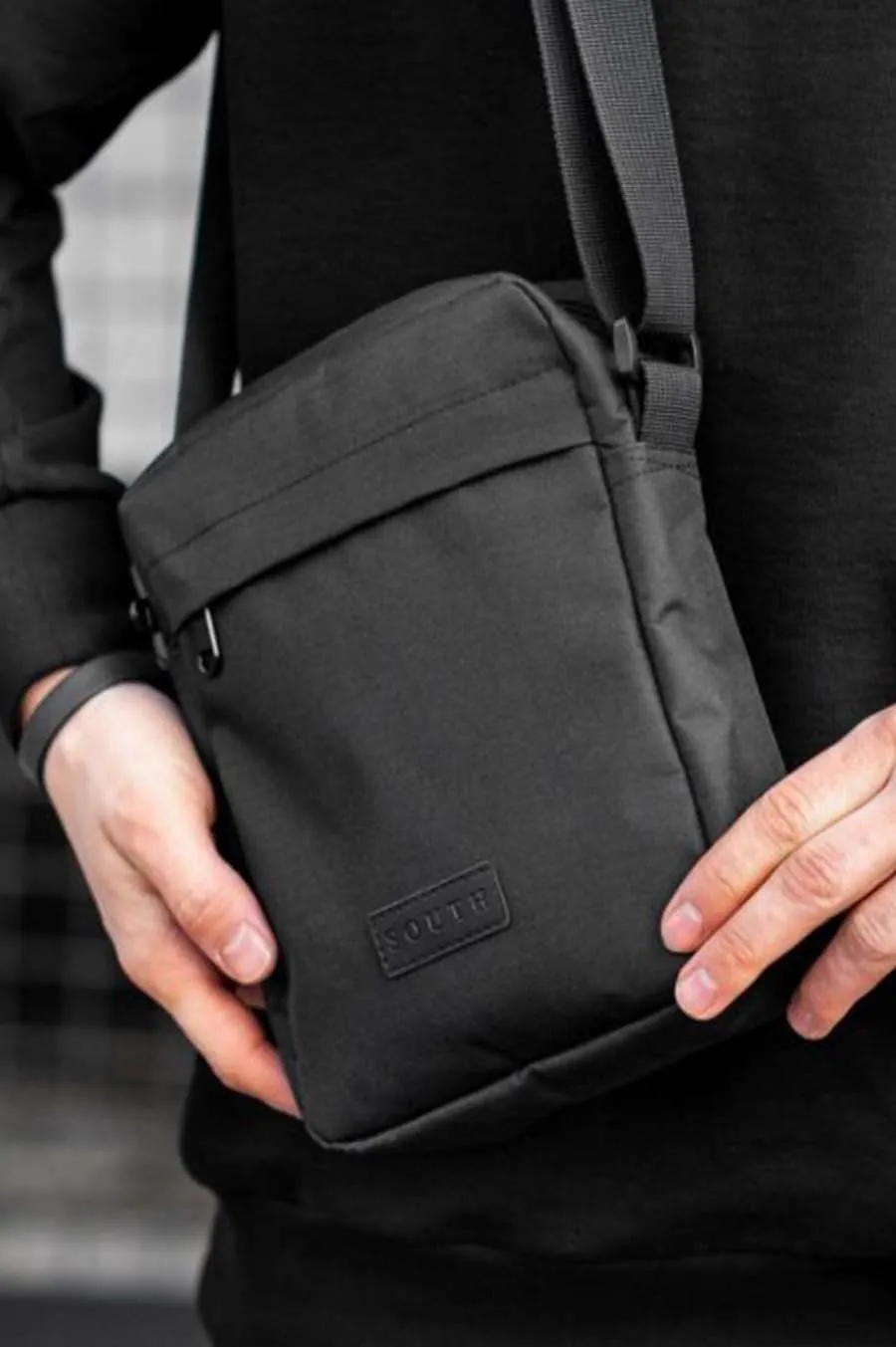 Мессенджер SOUTH Classic black Чорний