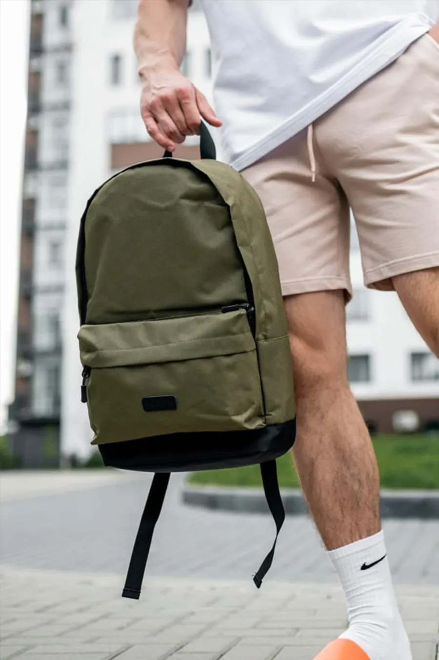 South City backpack, khaki color