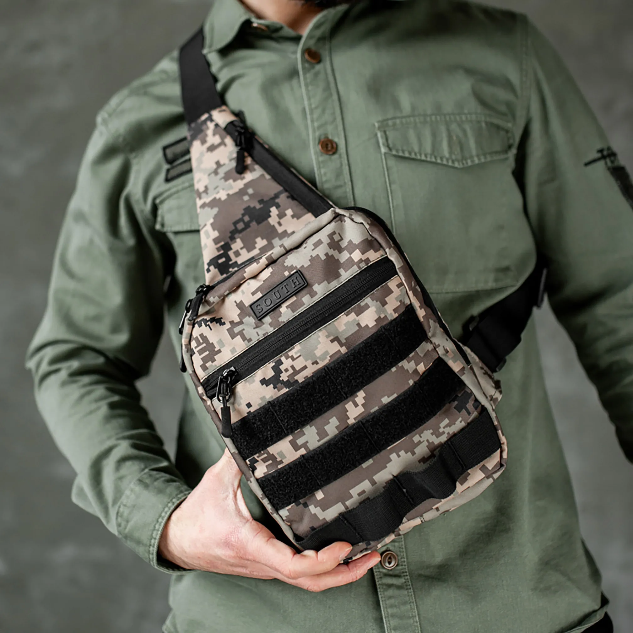Messenger South Tactic Pixel Camo
