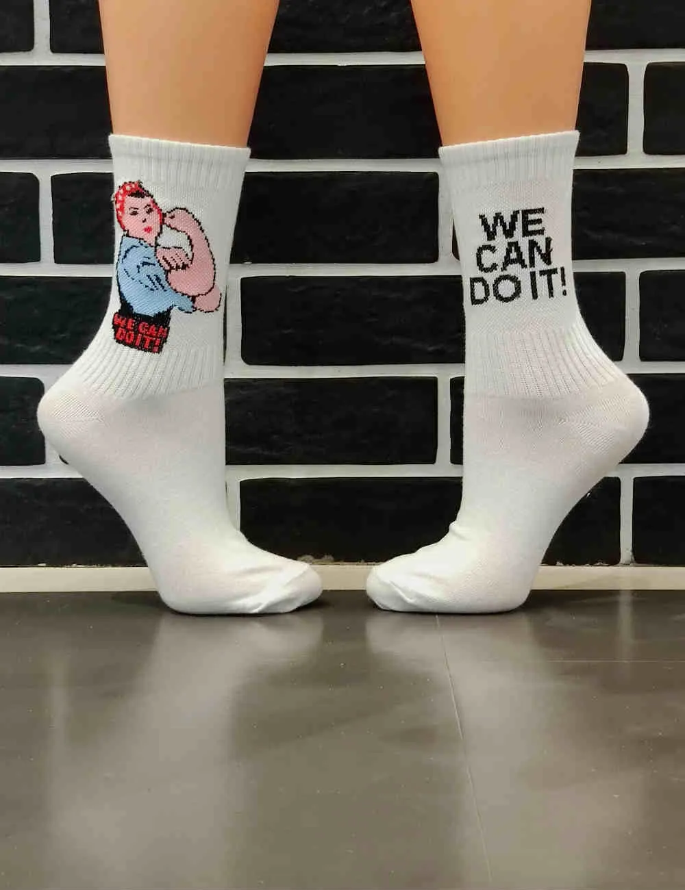 Socks RainBow Woman White