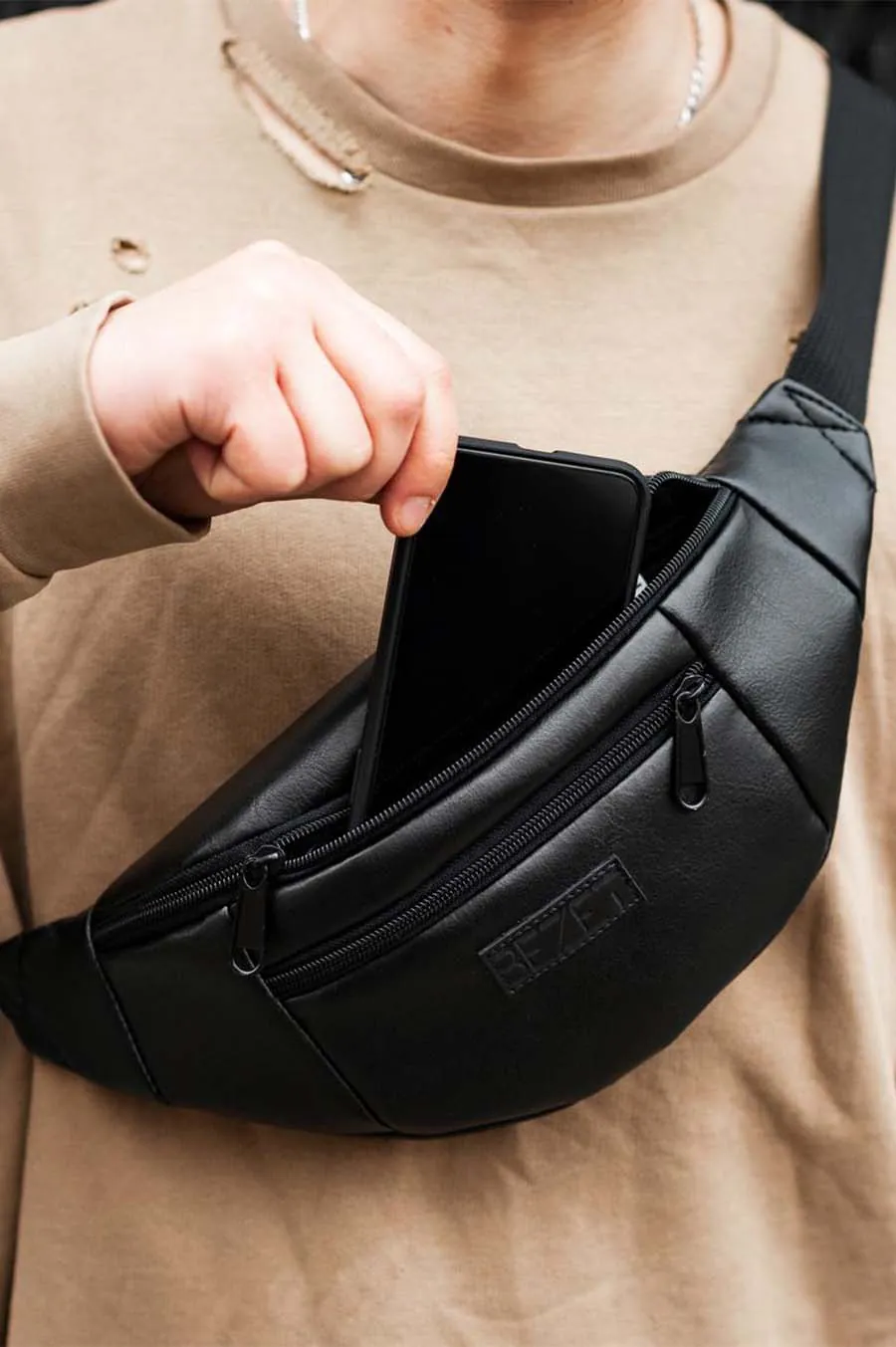 Belt bag BEZET Bezet Dj black'20 Black