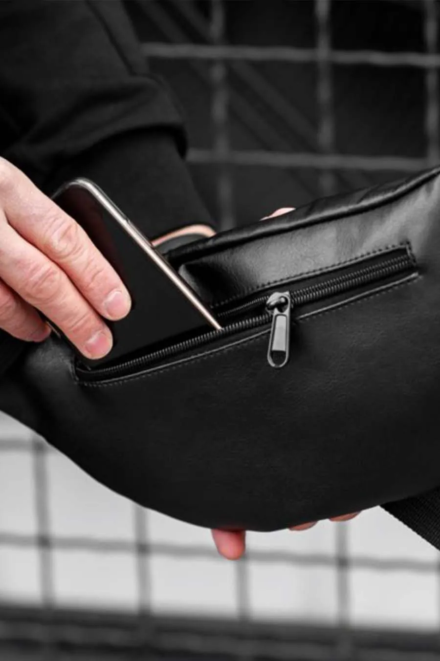 Сумка поясна SOUTH pro black Чорний