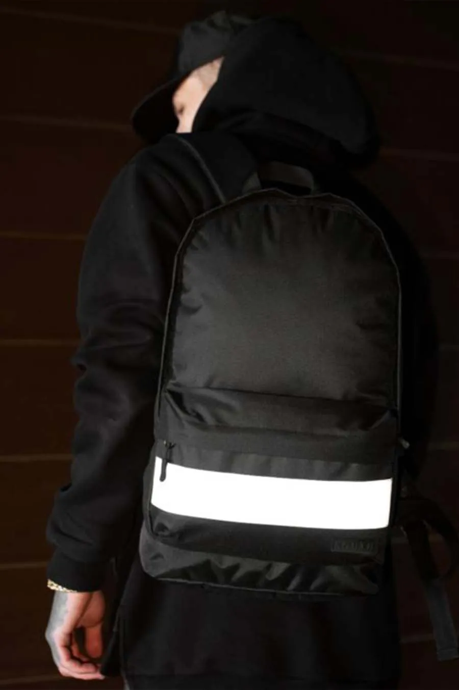 Рюкзак SOUTH Classic black reflective Чорний