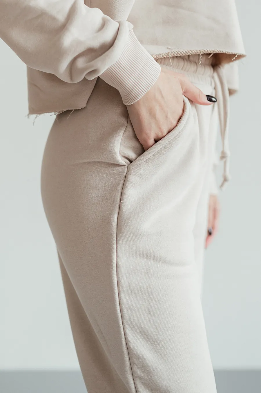 Костюм GARAGE Basic Luxery print Since 2k14 Пудровий