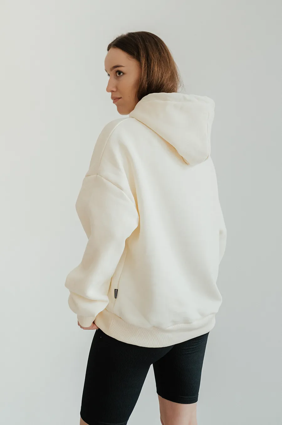 Hoodie GARAGE Basic OVERSIZE with Naches Milk
