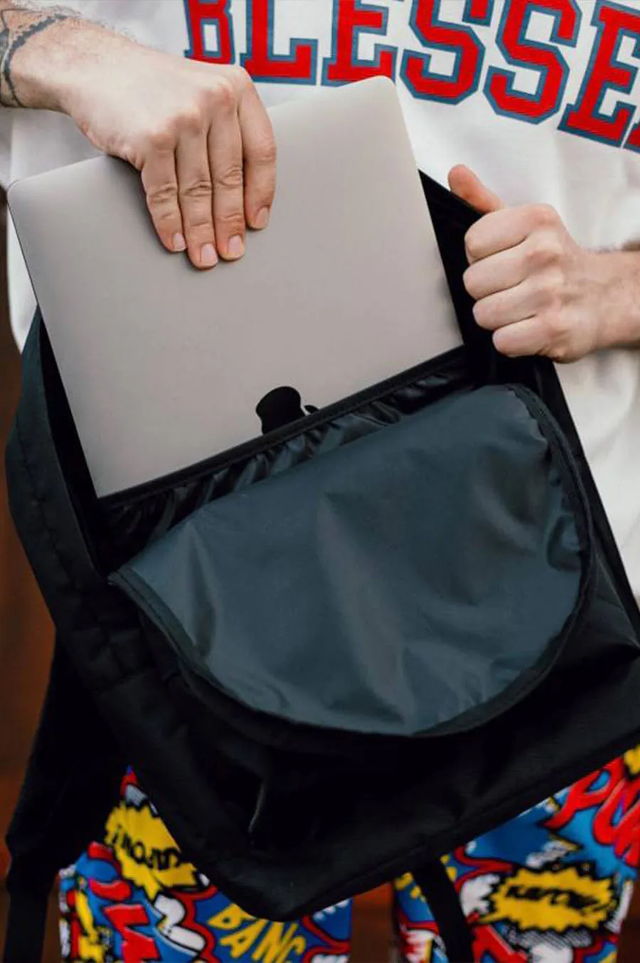 Backpack SOUTH cassic black Black