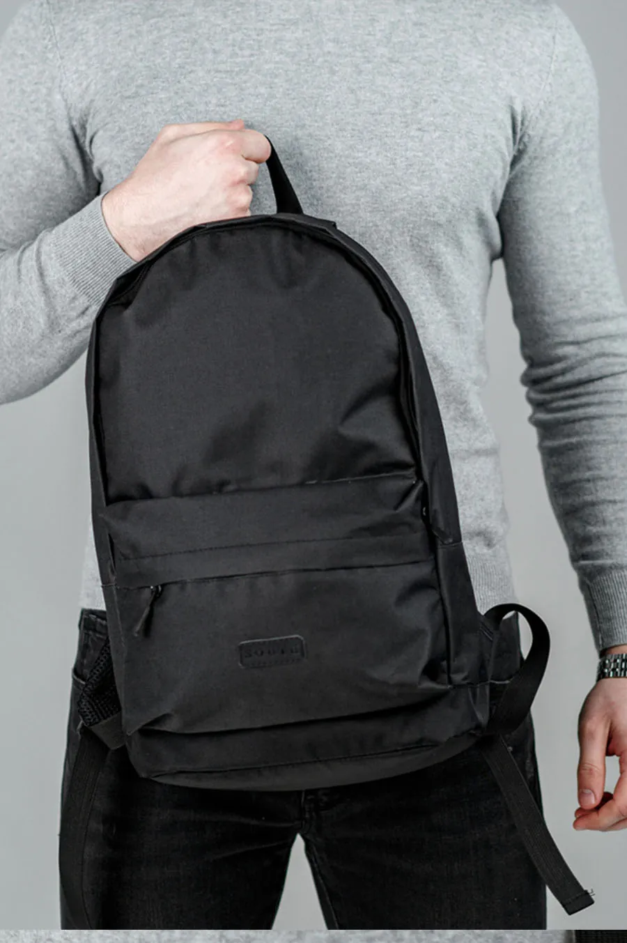 Backpack SOUTH cassic black Black