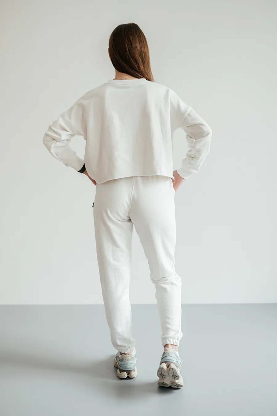 Костюм GARAGE Basic Luxery print Since 2k14 Молочний