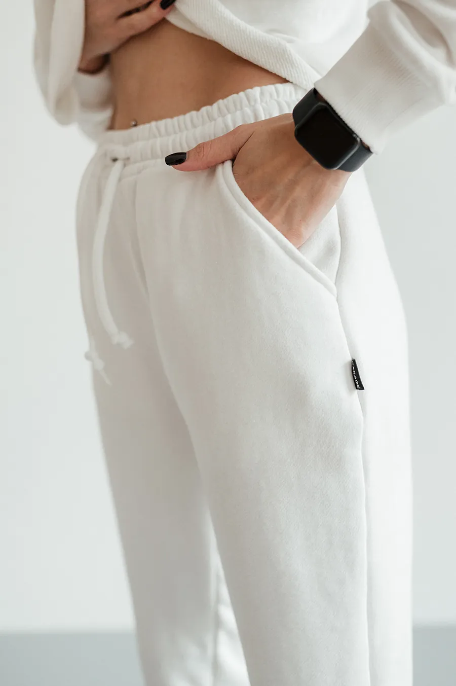 Костюм GARAGE Basic Luxery print Since 2k14 Молочний